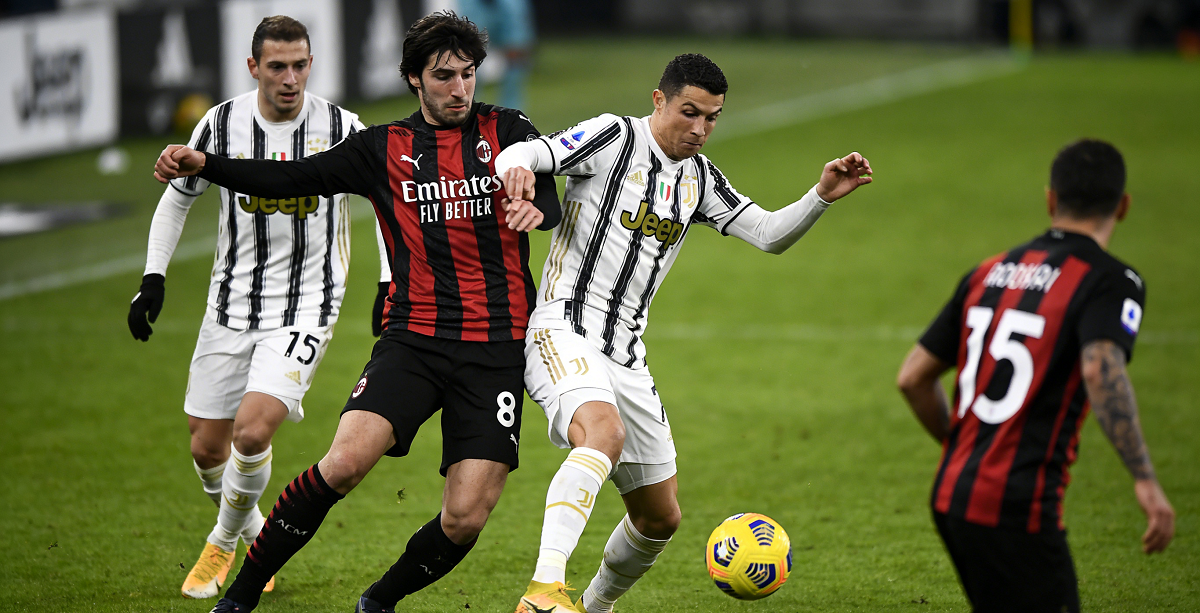 意甲第20轮：AC米兰3-1击败尤文图斯，莱奥梅开二度